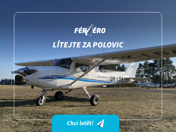 Fér Éro - systém sdíleného létání za polovic